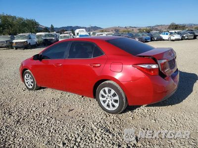 Drugie zdjęcie samochodu z przodu: 2016 TOYOTA COROLLA LE VIN:5YFBURHE7GP392539 - miniatura