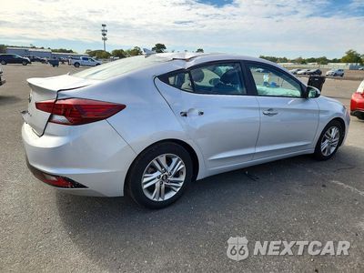 Trzecie zdjęcie samochodu z tyłu: 2019 HYUNDAI ELANTRA VALUE EDITION VIN:KMHD84LF4KU863148 - miniatura