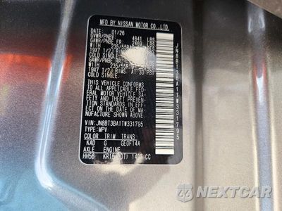 Zdjęcie 12 z 12 samochodu: 2026 NISSAN ROGUE DARK ARMOR VIN:JN8BT3BA1TW331795 - miniatura