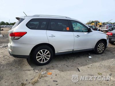 Trzecie zdjęcie samochodu z tyłu: 2014 NISSAN PATHFINDER S VIN:5N1AR2MM7EC612197 - miniatura