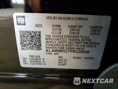 Zdjęcie 14 z 14 samochodu: 2023 BUICK ENCORE GX PREFERRED VIN:KL4MMBS27PB138658 - miniatura