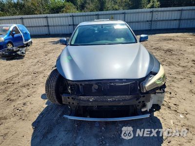 Piąte zdjęcie samochodu w środku: 2015 INFINITI Q50 PREMIUM VIN:JN1BV7AP4FM357278 - miniatura