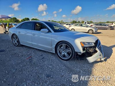 Czwarte zdjęcie samochodu z boku: 2016 AUDI A8 L QUATTRO VIN:WAU43AFD6GN012091 - miniatura