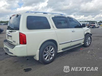 Trzecie zdjęcie samochodu z tyłu: 2008 INFINITI QX56 BASE VIN:5N3AA08D98N902088 - miniatura