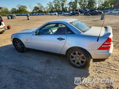 Drugie zdjęcie samochodu z przodu: 1999 MERCEDES-BENZ SLK 230 KOMPRESSOR VIN:WDBKK47F5XF117504 - miniatura