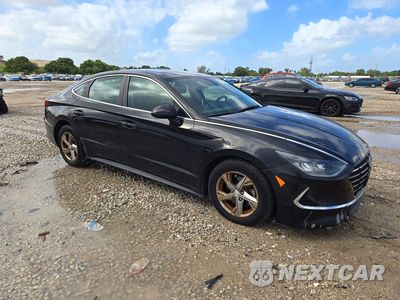 Czwarte zdjęcie samochodu z boku: 2022 HYUNDAI SONATA SE VIN:5NPEG4JA9NH133737 - miniatura