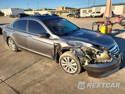 Czwarte zdjęcie samochodu z boku: 2011 HONDA ACCORD EXL VIN:1HGCP3F8XBA025820 - miniatura
