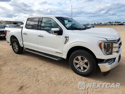 Czwarte zdjęcie samochodu z boku: 2021 FORD F150 SUPERCREW VIN:1FTFW1ED7MFC85048 - miniatura