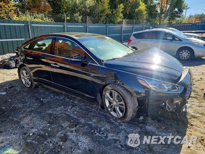 Czwarte zdjęcie samochodu z boku: 2019 HYUNDAI SONATA LIMITED VIN:5NPE34AF3KH808002 - miniatura