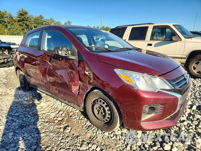 Czwarte zdjęcie samochodu z boku: 2021 MITSUBISHI MIRAGE ES VIN:ML32AUHJ0MH002822 - miniatura