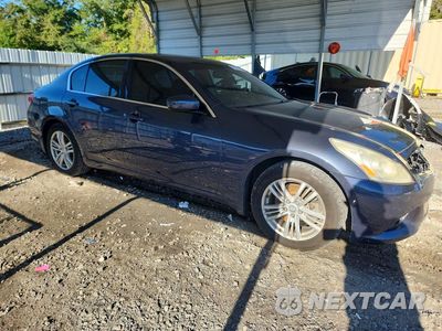 Czwarte zdjęcie samochodu z boku: 2010 INFINITI G37 SEDAN X VIN:JN1CV6AR5AM253472 - miniatura