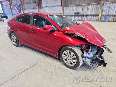 Czwarte zdjęcie samochodu z boku: 2017 HYUNDAI ELANTRA SE VIN:KMHD74LF1HU088805 - miniatura