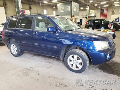 Czwarte zdjęcie samochodu z boku: 2002 TOYOTA HIGHLANDER LIMITED VIN:JTEHF21A520071732 - miniatura