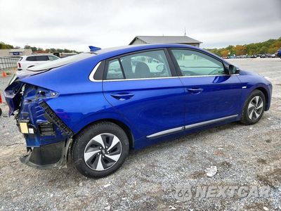 Trzecie zdjęcie samochodu z tyłu: 2019 HYUNDAI IONIQ SEL VIN:KMHC75LC4KU139731 - miniatura
