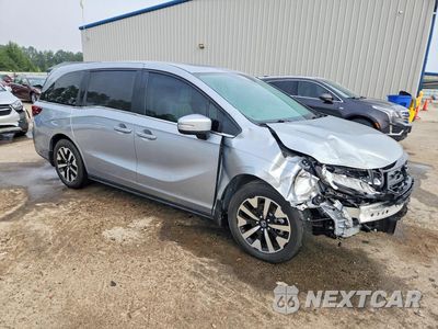 Czwarte zdjęcie samochodu z boku: 2025 HONDA ODYSSEY EXL VIN:5FNRL6H61SB076471 - miniatura