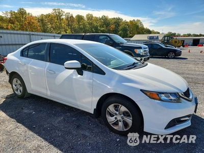 Czwarte zdjęcie samochodu z boku: 2015 HONDA CIVIC LX VIN:19XFB2F57FE219718 - miniatura