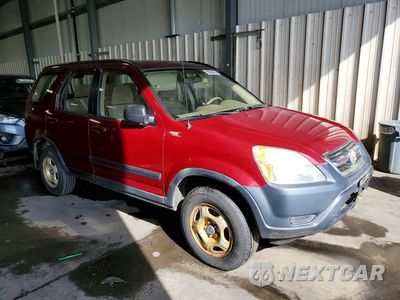 Czwarte zdjęcie samochodu z boku: 2004 HONDA CR-V LX VIN:JHLRD78474C014142 - miniatura