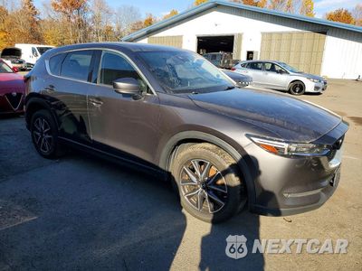 Czwarte zdjęcie samochodu z boku: 2018 MAZDA CX-5 GRAND TOURING VIN:JM3KFBDM7J0395271 - miniatura