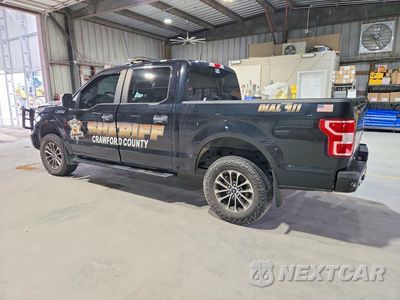 Drugie zdjęcie samochodu z przodu: 2020 FORD F150 POLICE RESPONDER VIN:1FTEW1P46LKD34433 - miniatura