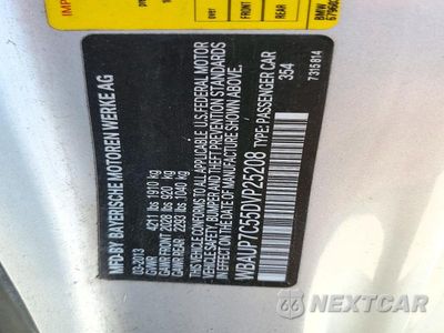 Zdjęcie 13 z 13 samochodu: 2013 BMW 128 I VIN:WBAUP7C55DVP25208 - miniatura