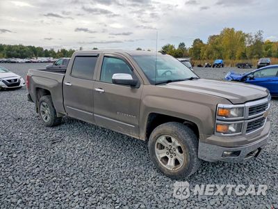 Czwarte zdjęcie samochodu z boku: 2014 CHEVROLET SILVERADO K1500 LT VIN:3GCUKREC2EG327392 - miniatura