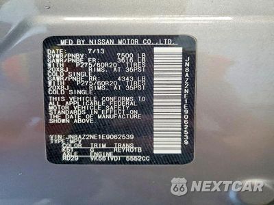 Zdjęcie 13 z 13 samochodu: 2014 INFINITI QX80 BASE VIN:JN8AZ2NE1E9062539 - miniatura