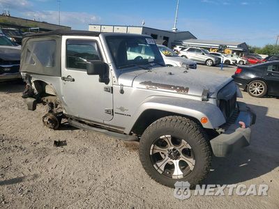 Czwarte zdjęcie samochodu z boku: 2014 JEEP WRANGLER SPORT VIN:1C4AJWAG8EL161461 - miniatura