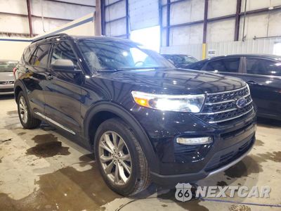 Czwarte zdjęcie samochodu z boku: 2020 FORD EXPLORER XLT VIN:1FMSK8DH2LGA13146 - miniatura