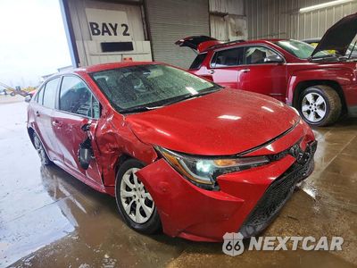 Czwarte zdjęcie samochodu z boku: 2021 TOYOTA COROLLA LE VIN:5YFEPMAE7MP230472 - miniatura