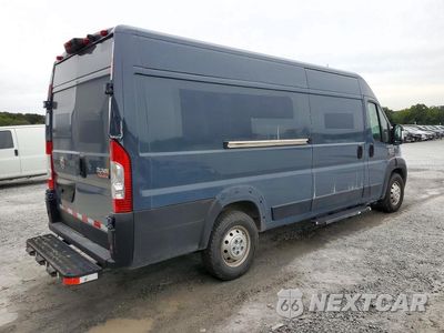 Trzecie zdjęcie samochodu z tyłu: 2021 RAM PROMASTER 3500 DELIVERY VAN VIN:3C6MRVJG2ME544293 - miniatura