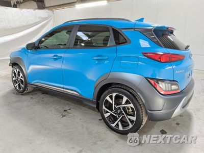 Drugie zdjęcie samochodu z przodu: 2022 HYUNDAI KONA LIMITED VIN:KM8K53A38NU777963 - miniatura