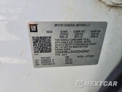 Zdjęcie 13 z 13 samochodu: 2018 GMC ACADIA SLE VIN:1GKKNLLS4JZ242543 - miniatura