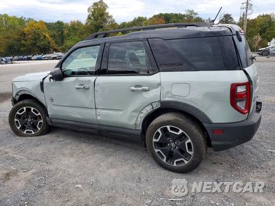 Drugie zdjęcie samochodu z przodu: 2023 FORD BRONCO SPORT OUTER BANKS VIN:3FMCR9C6XPRD71180 - miniatura