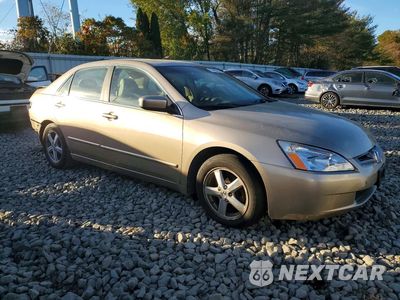 Czwarte zdjęcie samochodu z boku: 2003 HONDA ACCORD EX VIN:1HGCM56673A053322 - miniatura