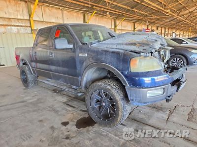 Czwarte zdjęcie samochodu z boku: 2005 FORD F150 SUPERCREW VIN:1FTPW14565FA63990 - miniatura
