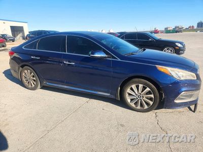 Czwarte zdjęcie samochodu z boku: 2016 HYUNDAI SONATA LIMITED VIN:5NPE34AF9GH429321 - miniatura