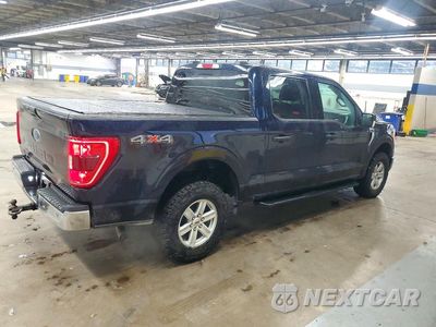 Trzecie zdjęcie samochodu z tyłu: 2021 FORD F150 SUPERCREW VIN:1FTEW1EP9MKE94384 - miniatura