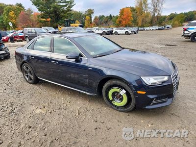 Czwarte zdjęcie samochodu z boku: 2018 AUDI A4 PREMIUM PLUS VIN:WAUENAF43JN010904 - miniatura