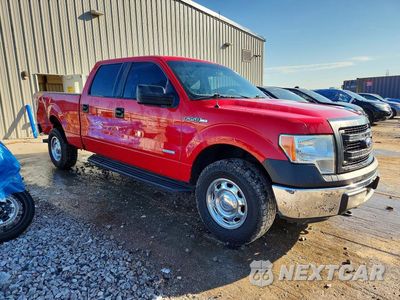 Czwarte zdjęcie samochodu z boku: 2014 FORD F150 SUPERCREW VIN:1FTFW1ET1EKE59194 - miniatura