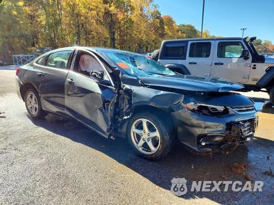 Czwarte zdjęcie samochodu z boku: 2018 CHEVROLET MALIBU LS VIN:1G1ZB5ST4JF165496 - miniatura