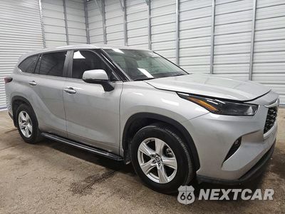 Czwarte zdjęcie samochodu z boku: 2025 TOYOTA HIGHLANDER LE VIN:5TDKDRAHXSS556838 - miniatura