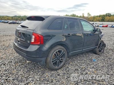 Trzecie zdjęcie samochodu z tyłu: 2014 FORD EDGE SEL VIN:2FMDK4JC3EBA67995 - miniatura