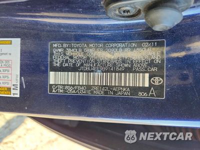 Zdjęcie 12 z 12 samochodu: 2011 TOYOTA COROLLA LE VIN:JTDBU4EE9B9141849 - miniatura