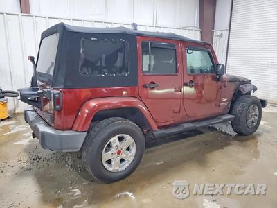 Trzecie zdjęcie samochodu z tyłu: 2007 JEEP WRANGLER SAHARA VIN:1J8GA59197L169505 - miniatura