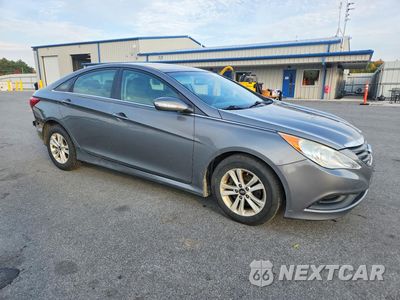 Czwarte zdjęcie samochodu z boku: 2014 HYUNDAI SONATA GLS VIN:5NPEB4AC0EH879140 - miniatura