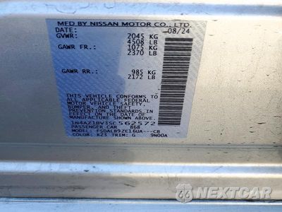 Zdjęcie 12 z 12 samochodu: 2025 NISSAN LEAF S VIN:1N4AZ1BV3SC562572 - miniatura
