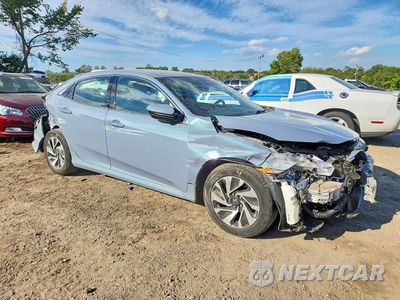 Czwarte zdjęcie samochodu z boku: 2017 HONDA CIVIC LX VIN:SHHFK7H33HU214813 - miniatura