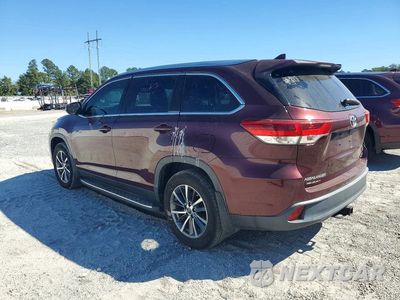 Drugie zdjęcie samochodu z przodu: 2019 TOYOTA HIGHLANDER XLE VIN:5TDKZRFHXKS354740 - miniatura