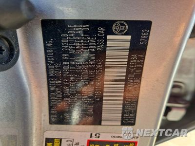 Zdjęcie 12 z 12 samochodu: 2019 TOYOTA CAMRY LE VIN:4T1B11HK7KU752643 - miniatura