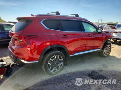 Trzecie zdjęcie samochodu z tyłu: 2023 HYUNDAI SANTA FE SEL PREMIUM VIN:5NMS3DA14PH007591 - miniatura